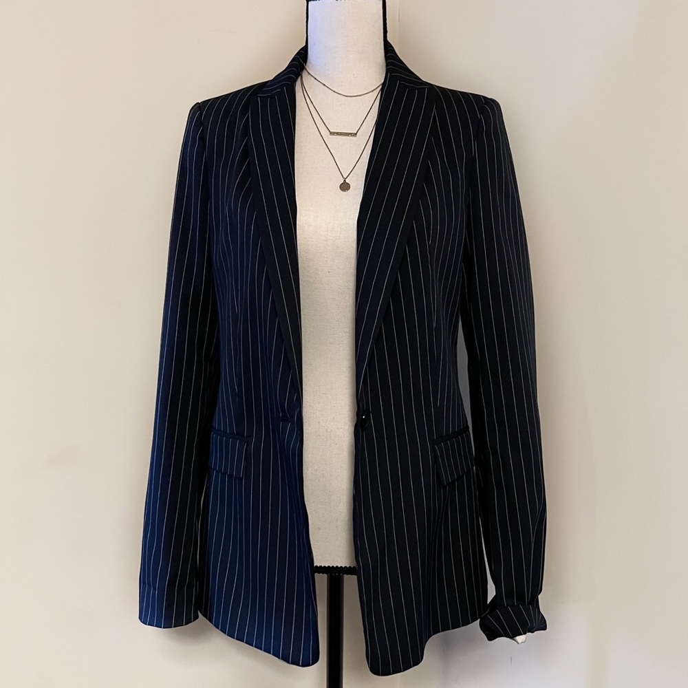 ZARA Striped Blazer